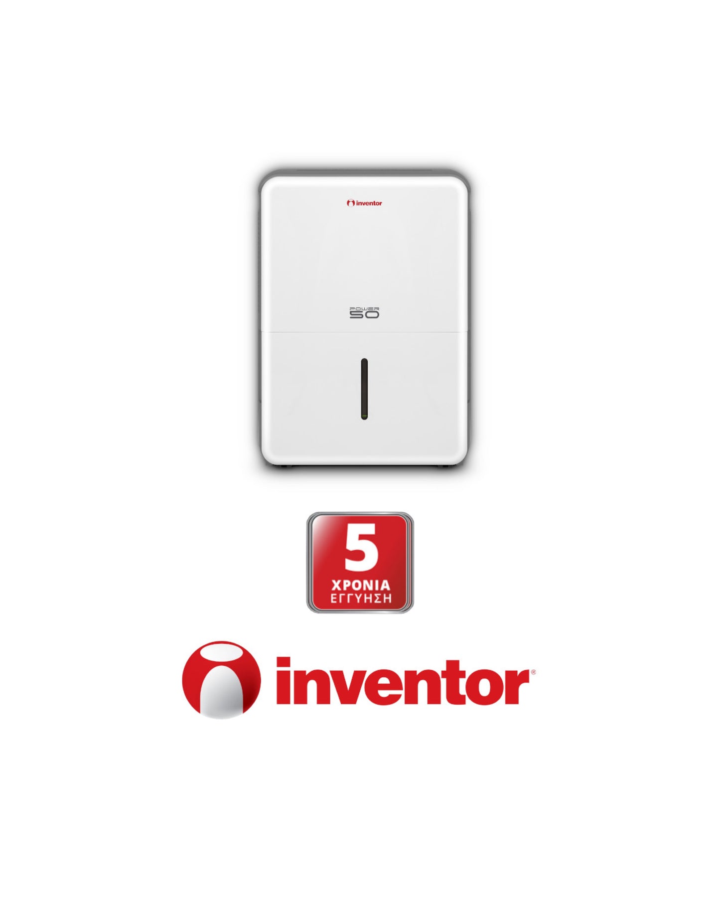 Inventor Power PWR-WIFI-30L Αφυγραντήρας με Συμπιεστή και Wi-Fi 30lt